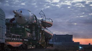 La nave Soyuz parte hacia la Estación Espacial Internacional