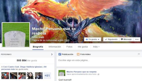 ¿Por qué regresó a Facebook "Macho Peruano que se respeta"?
