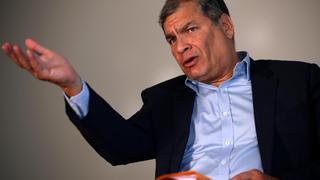 Expresidente Rafael Correa no descarta eventual regreso a la política