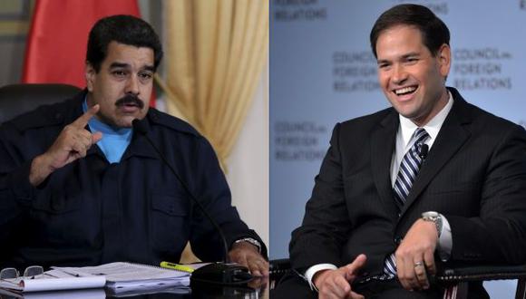 Maduro acusa a Marco Rubio de financiar disturbios en Venezuela