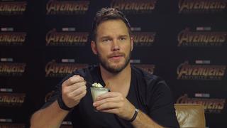 "Avengers: Infinity War": Chris Pratt probó el arroz con leche y así reaccionó
