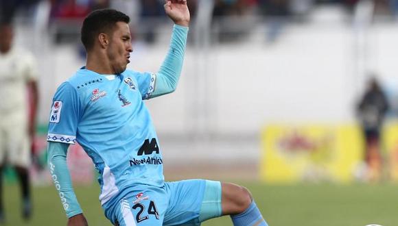 Edson Aubert anotó un gol en el primer partido la final de la Liga 1 contra Alianza Lima.