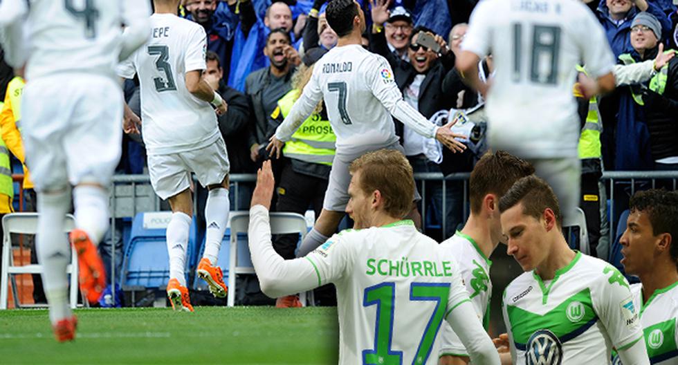 Los jugadores del Wolfsburgo esperan dar el golpe en la polla y superar al Real Madrid en los cuartos de final de la Champions League. (Foto: Getty Images)