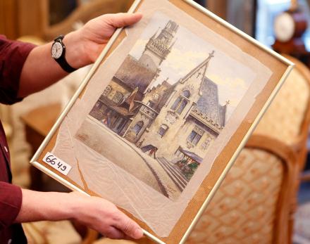 Hitler: La acuarela del dictador nazi que cuesta US$ 161.000