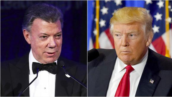 Santos: "Espero una muy buena relación con Trump"