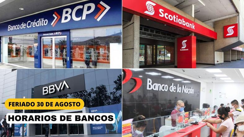 Horarios de los bancos por feriado del 30 de agosto: ¿Habrá atención en el Día de Santa Rosa de Lima?