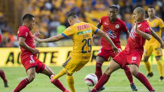 Tigres y Lobos BUAP empataron 0-0 por la Liga MX