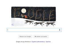 Google rinde homenaje con doodle a novelista Joan Aiken