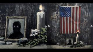 El poderoso tributo de Banksy a las protestas por la muerte de George Floyd