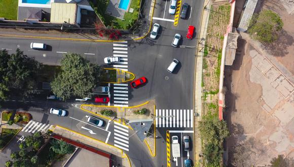 Municipalidad de Lima terminó los trabajos de mejoramiento en un tramo de la Av. Circunvalación del Golf y facilitó el tránsito de automóviles. (Foto: Municipalidad de Lima)