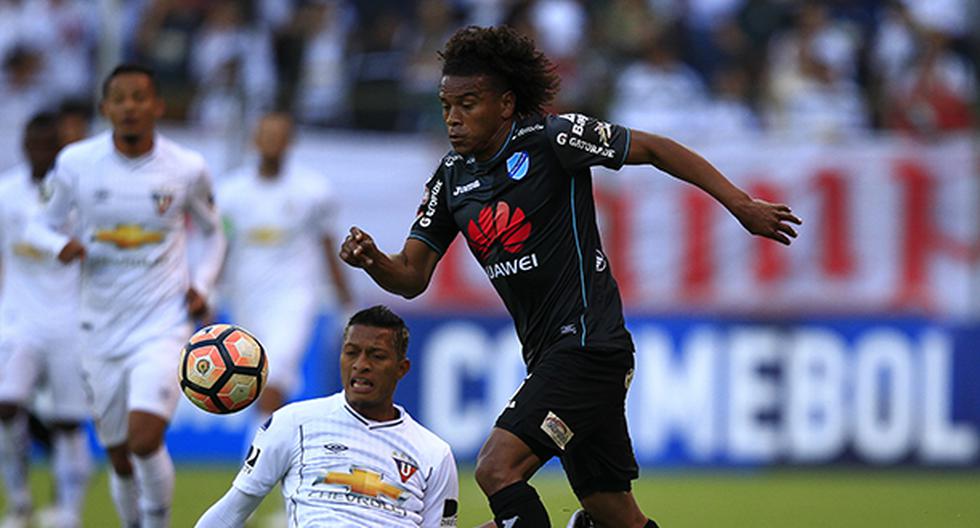 Bolívar no pudo evitar su eliminación de la Copa Sudamericana a manos del LDU (Foto: EFE)