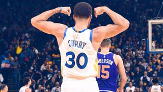 Stephen Curry comandó a una cómoda victoria de los Warriors 123-103 frente a los Suns | NBA