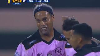 Ronaldinho Gaúcho dio un pase mágico y otro que propició este gol del Sport Boys | VIDEO