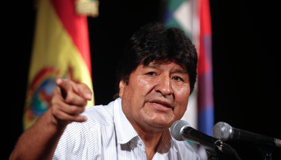 Imagen referencial del expresidente de Bolivia, Evo Morales. EFE