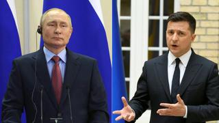 Presidentes ucraniano Volodymyr Zelensky y ruso Vladimir Putin invitados a cumbre del G20