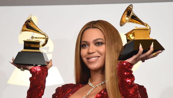 Beyoncé está a punto de romper récords en número de Grammys ganados. (Foto: AFP / Robyn Beck)