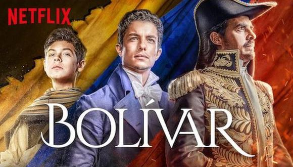 "Bolívar, una lucha admirable", es el título de la serie. Foto: Netflix, vía BBC Mundo