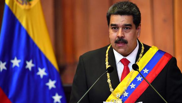 Nicolás Maduro, presidente de Venezuela, denunció que sus compatriotas son víctimas de xenofobia en el Perú. (YURI CORTEZ / AFP).