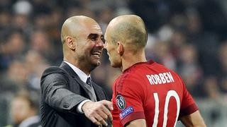 Robben elogia a Guardiola: “Es el mejor entrenador del mundo” 