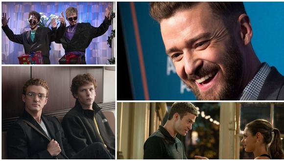 Justin Timberlake y algunos de sus múltiples papeles en el cine y la tv. (Foto: AFP/20th Century Fox/Paramount Pictures/CBS Films/Sony Pictures Releasing/Warner Bros. Pictures)