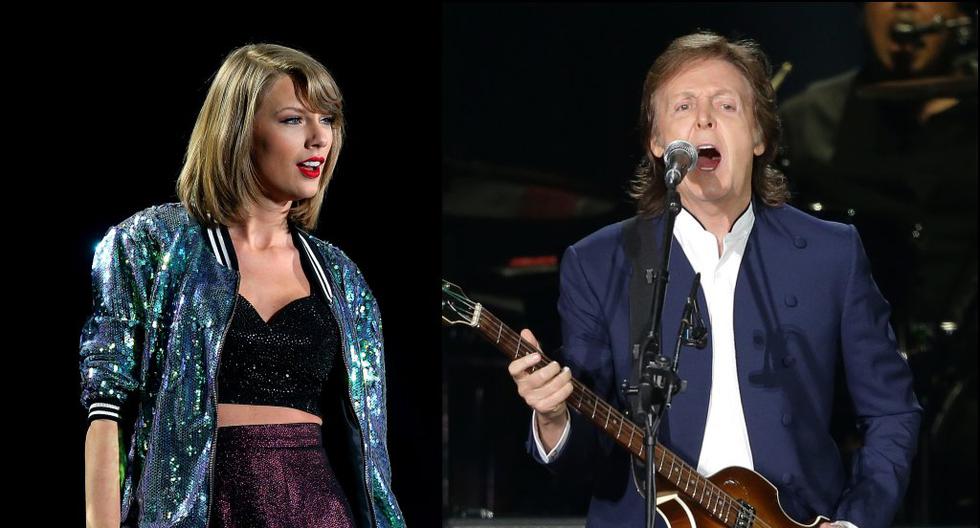 Taylor Swift y Paul McCartney contra YouTube. (Foto: Getty Images)