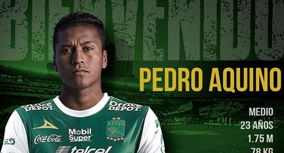 Pedro Aquino jugará después del Mundial con el Club León de la primera división del fútbol mexicano. (Foto: León)