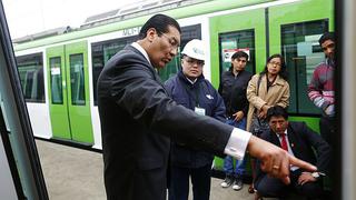 Ministro Paredes a García: "Licitación de metro fue impecable"