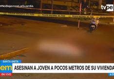 Asesinan a joven padre de familia cuando transitaba por el puente Santa Anita | VIDEO