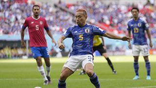 Japón vs. Costa Rica: Yuto Nagatomo consiguió un sorpresivo récord durante el partido por el Mundial 2022