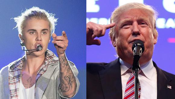Justin Bieber rechazó US$5 millones para cantar por Trump
