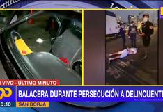 San Borja: banda de asaltantes desatan balacera en el puente Primavera tras persecución policial