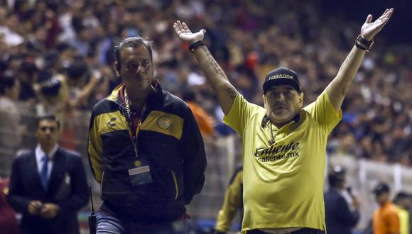 Diego Maradona vivió dos etapas en Boca Juniors. En la última de ellas se retiró como profesional (Foto: AFP).