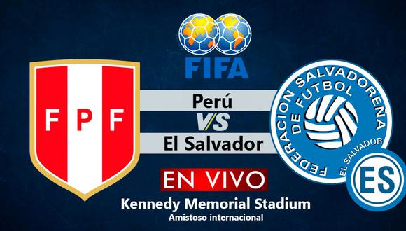 La selección peruana juega ante El Salvador en el Kennedy Memorial Stadium de Washington desde las 7:00 pm.