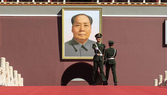 Mao Zedong proclamó la República Popular China el 1 de octubre de 1949. (Qilai Shen/Bloomberg).
