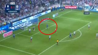 Cruz Azul vs. Monterrey: pared, desmarque y anotación para Martín Cauteruccio en el 2-0 | VIDEO
