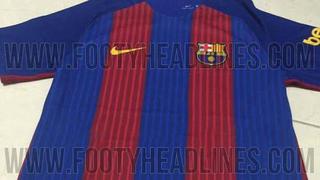 Barcelona: imágenes de nueva camiseta para siguiente temporada
