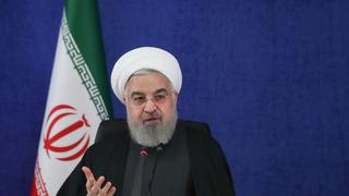 El presidente de Irán Hassan Rouhani saluda la salida del “tirano” Donald Trump