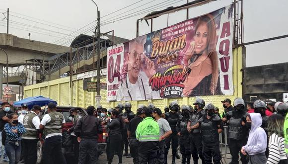 El establecimiento fue intervenido por agentes del Serenazgo y personal de la Subgerencia de Control, Operaciones y Sanciones de la Municipalidad de San Juan de Lurigancho. | Foto Comuna de SJL