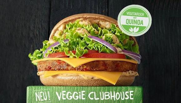 McDonald's ofrece hamburguesa a base de quinua en Alemania