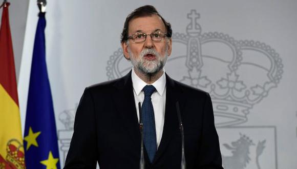 El presidente de España, Mariano Rajoy. (Foto: AFP)