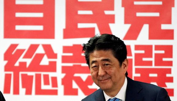 Shinzo Abe, primer ministro japonés, toma el lado de May en el dilema Brexit. (Foto: Reuters)