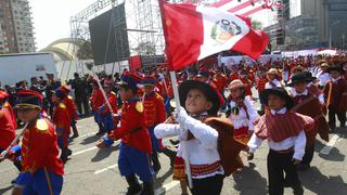 Así se realizó el concurso de desfile escolar en Paseo de la Peruanidad [FOTOS]