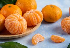 Mandarina: ¿Cuáles son beneficios de esta fruta rica en vitamina C y antioxidantes?