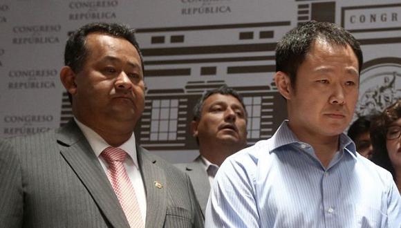 Kenji Fujimori, Bienvenido Ramírez y Guillermo Bocángel enfrentan una denuncia constitucional. (Foto: USI)