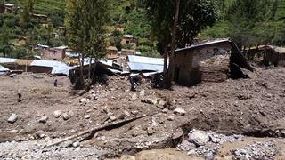 Ayacucho: al menos diez viviendas afectadas tras huaico en Luricocha