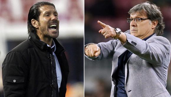 Simeone vs. Martino: el choque de dos estilos dominantes