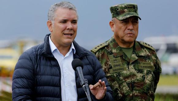 La recompensa, según Duque, hace parte de la estrategia del gobierno de Colombia para combatir a los grupos criminales. (Foto: EFE)