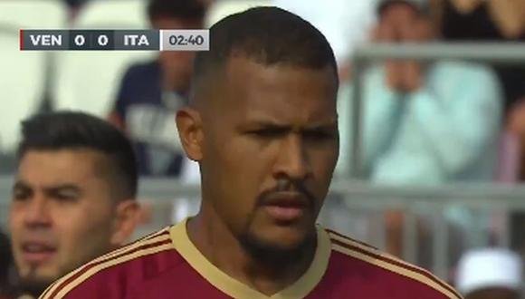 Penal Rondón hoy en Venezuela vs Italia: ver penal errado por Salomón Rondón ante Gianluigi Donnarumma | VIDEO