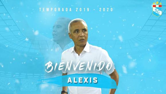 Sporting Cristal: Alexis Mendoza es el nuevo técnico del cuadro cervecero. (Foto: Twitter Sporting Cristal)