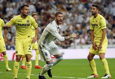 Sergio Ramos intentó imitar celebración de Cristiano Ronaldo pero desistió